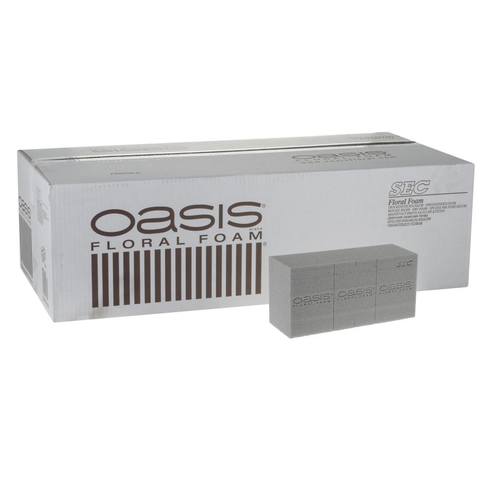 Кирпич флористический для сухоцветов "Sec Dry", 23x11xH8 см, набор (35 шт), Oasis Белый