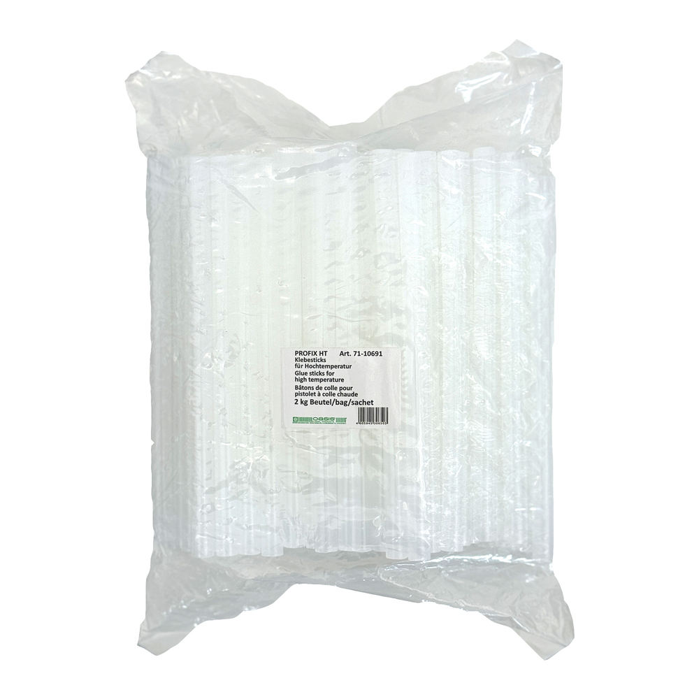 Клеевые стержни для высокотемпературных пистолетов, D1,1х20 см, 2кг, Oasis Profix НT Прозрачный
