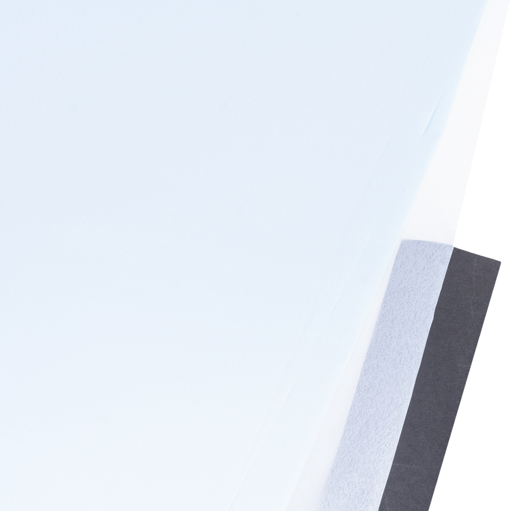 Бумага тишью, 50x70 см, 17 г/м2, набор (50 шт), влагостойкая Голубой