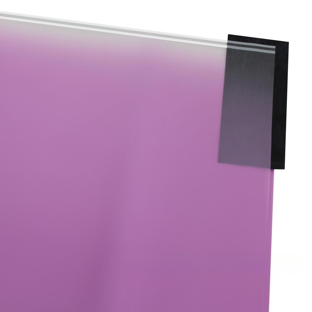 Пленка матовая "Окантовка узкая цветная", 57x57 см, набор (20 шт) Сиреневый