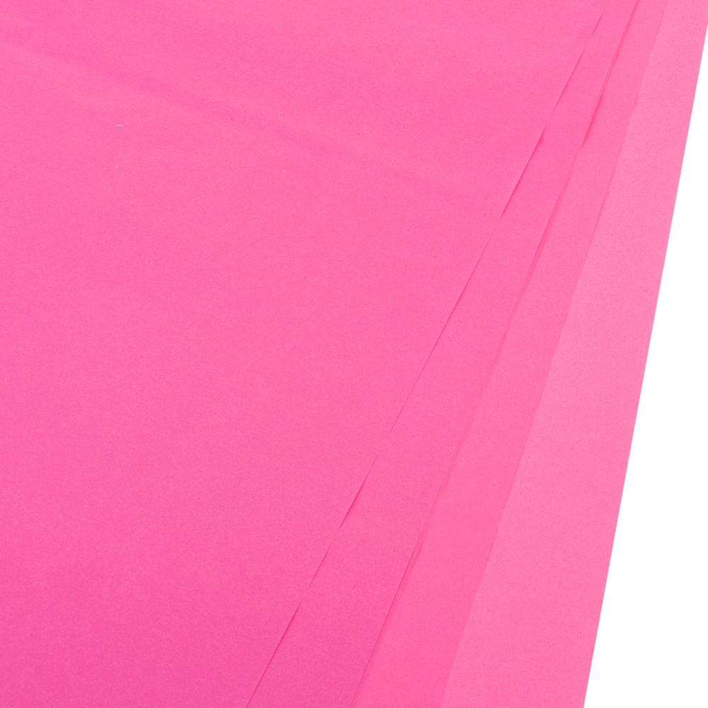 Бумага тишью, 50x70 cм, набор (10 шт) Фуксия