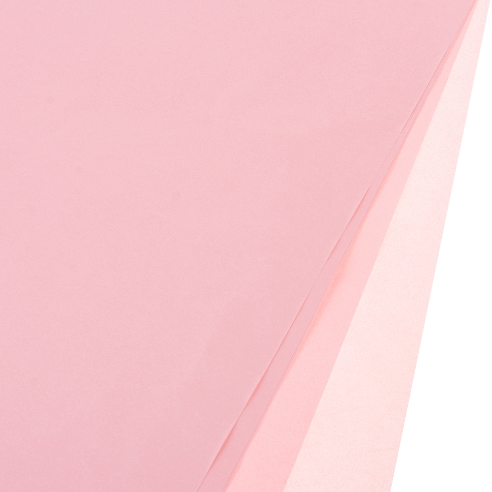Бумага тишью, 50x70 cм, набор (10 шт) Розовый