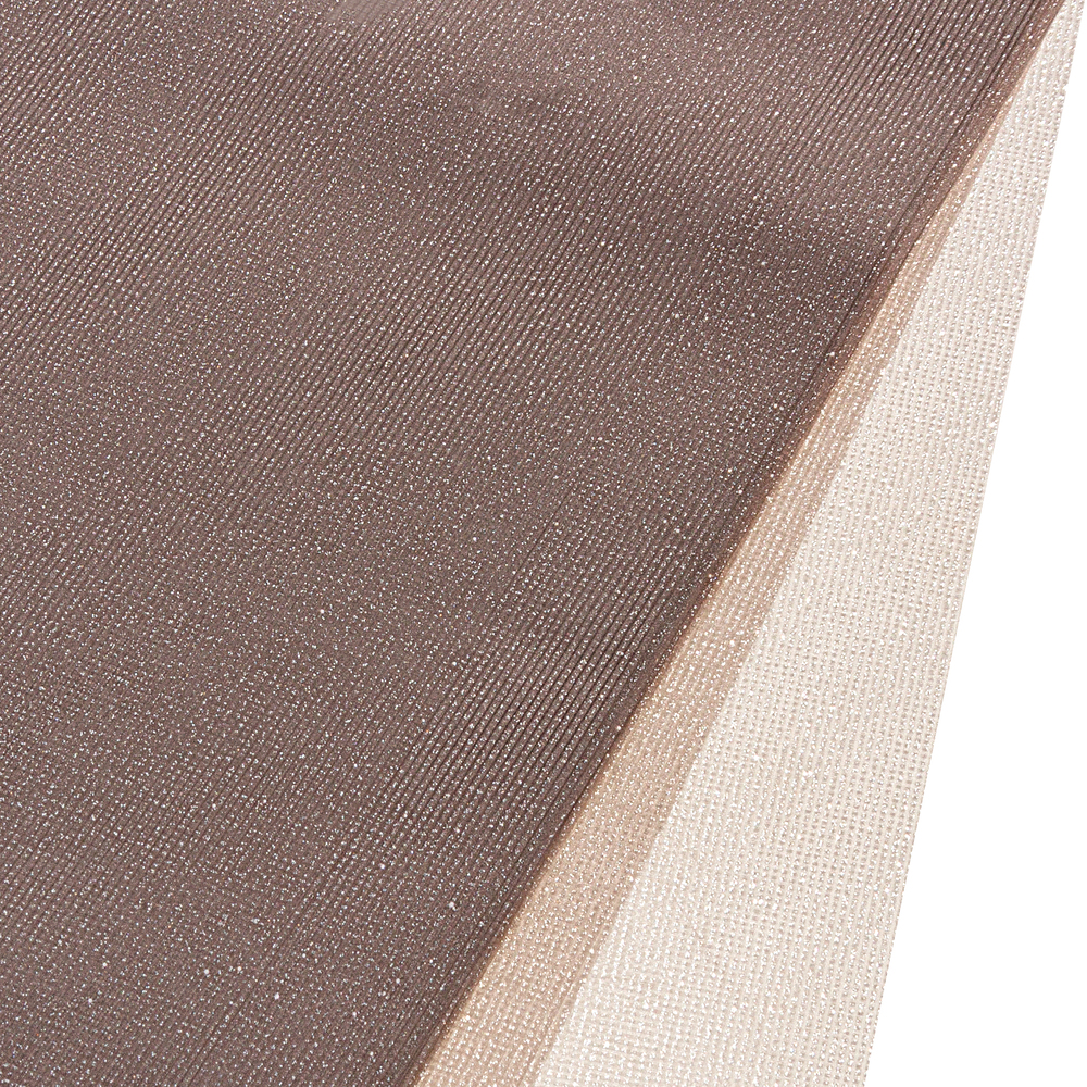 Упаковка "Блеск" (пластик), 58х58 см, 70 mic, набор (20 шт) Кофейный