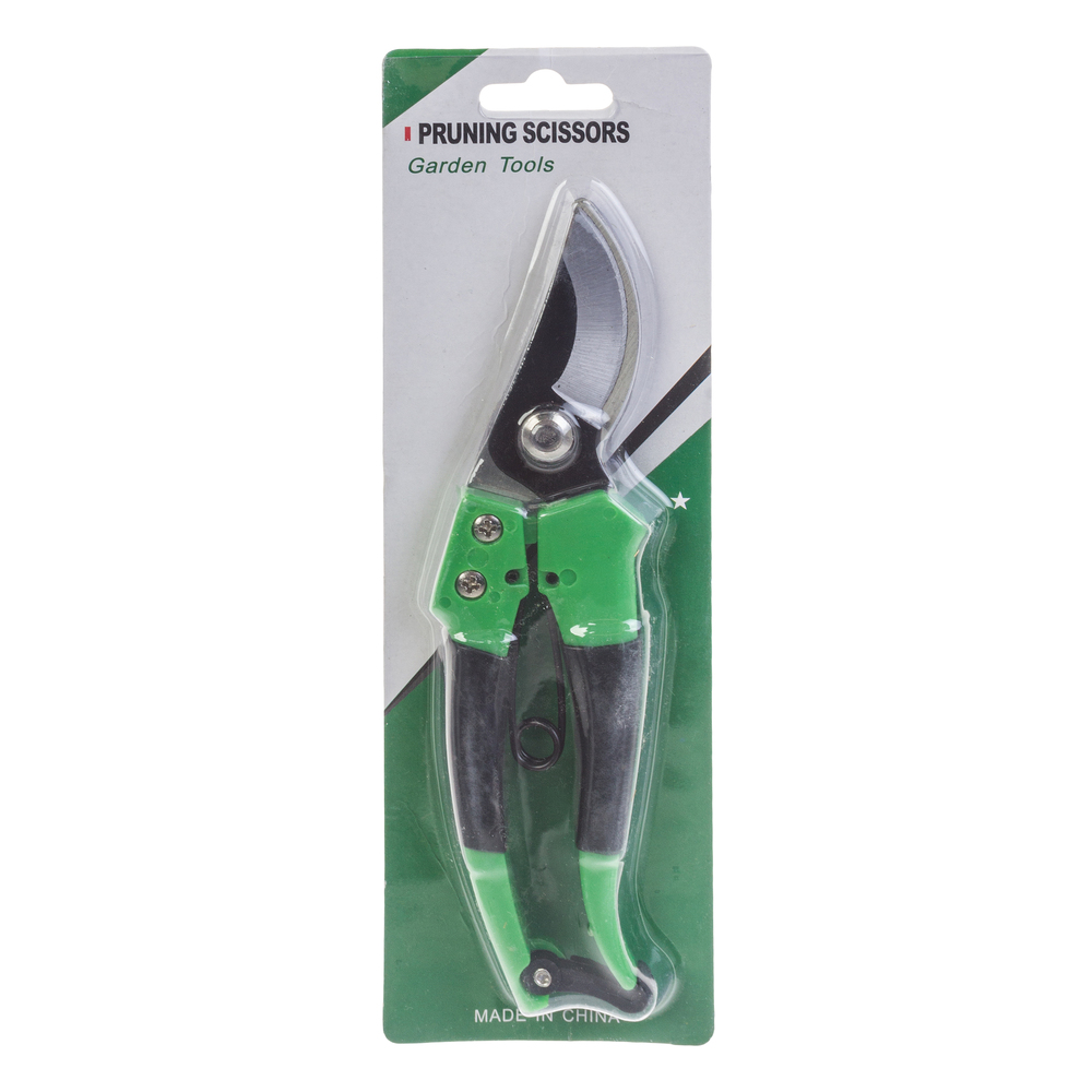 Секатор (металл), 20 см Зеленый-черный