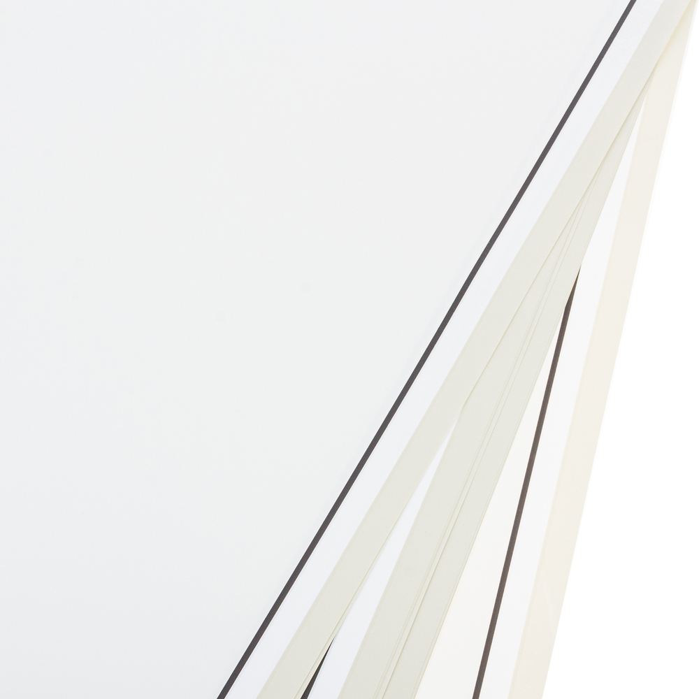 Пленка матовая "Окантовка узкая цветная", 58x58 см, набор (20 шт) Белый