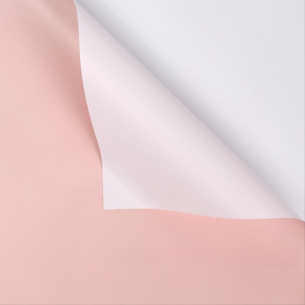 Пленка матовая "Цветной перламутр", 57x57 см, 63 mic, набор (20 шт), двусторонняя, двухцветная Перси