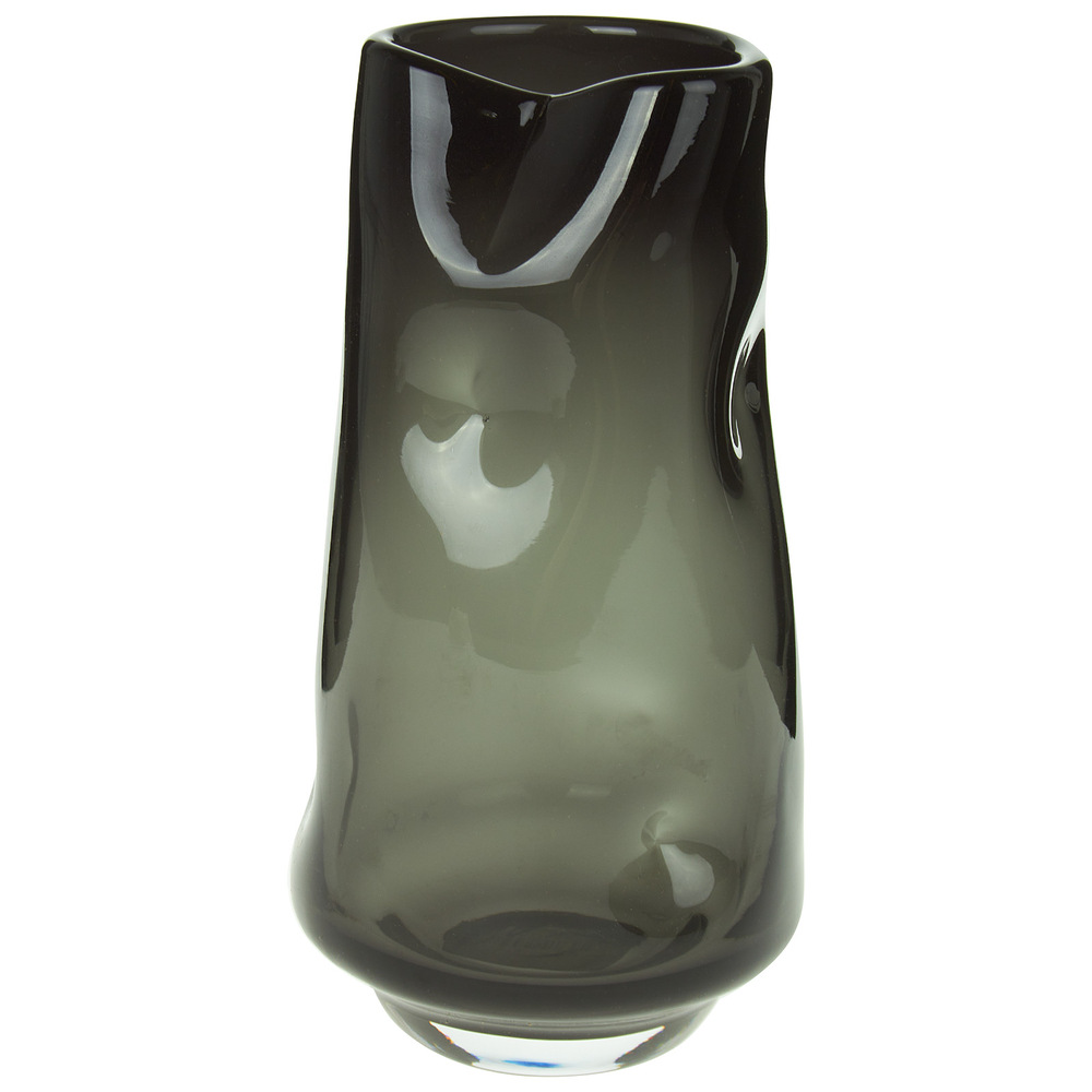 Ваза "Ocean" (стекло), D12хН23 см Серый