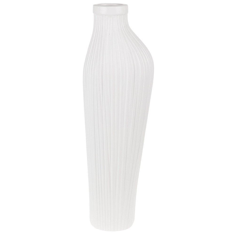 Ваза "Bauhaus" (керамика), D15x17,5xН57,5 см Белый