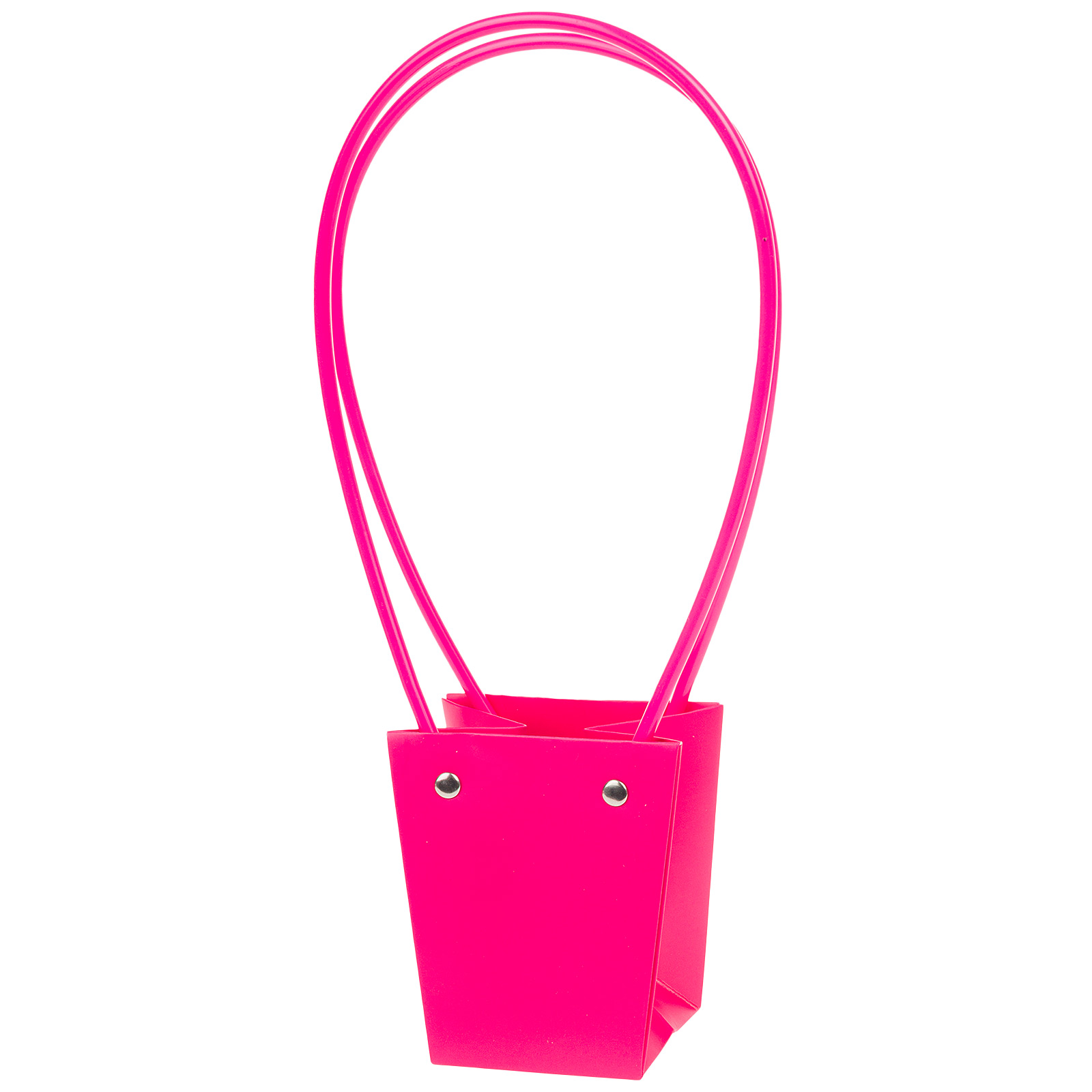 Сумка подарочная (картон), 9x6,5xH10 см, набор (10 шт), с ламинацией Фуксия