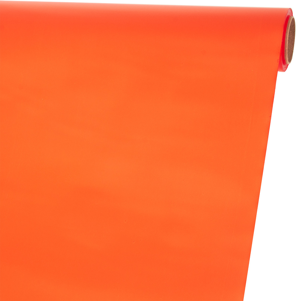 Пленка матовая "Шарм", 57 смx10 м, 63 mic Оранжевый