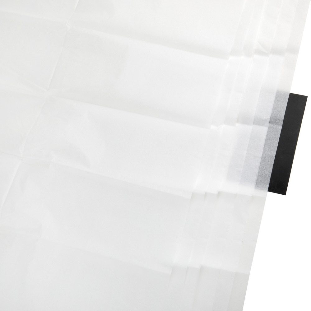 Бумага тишью "Перламутр", 51x66 см, 17 г/м2, набор (10 шт) Белый