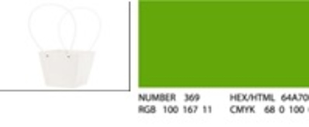 Сумка подарочная (картон), 17x11,5xH20 см, набор (10 шт), с ламинацией Темно-зеленый