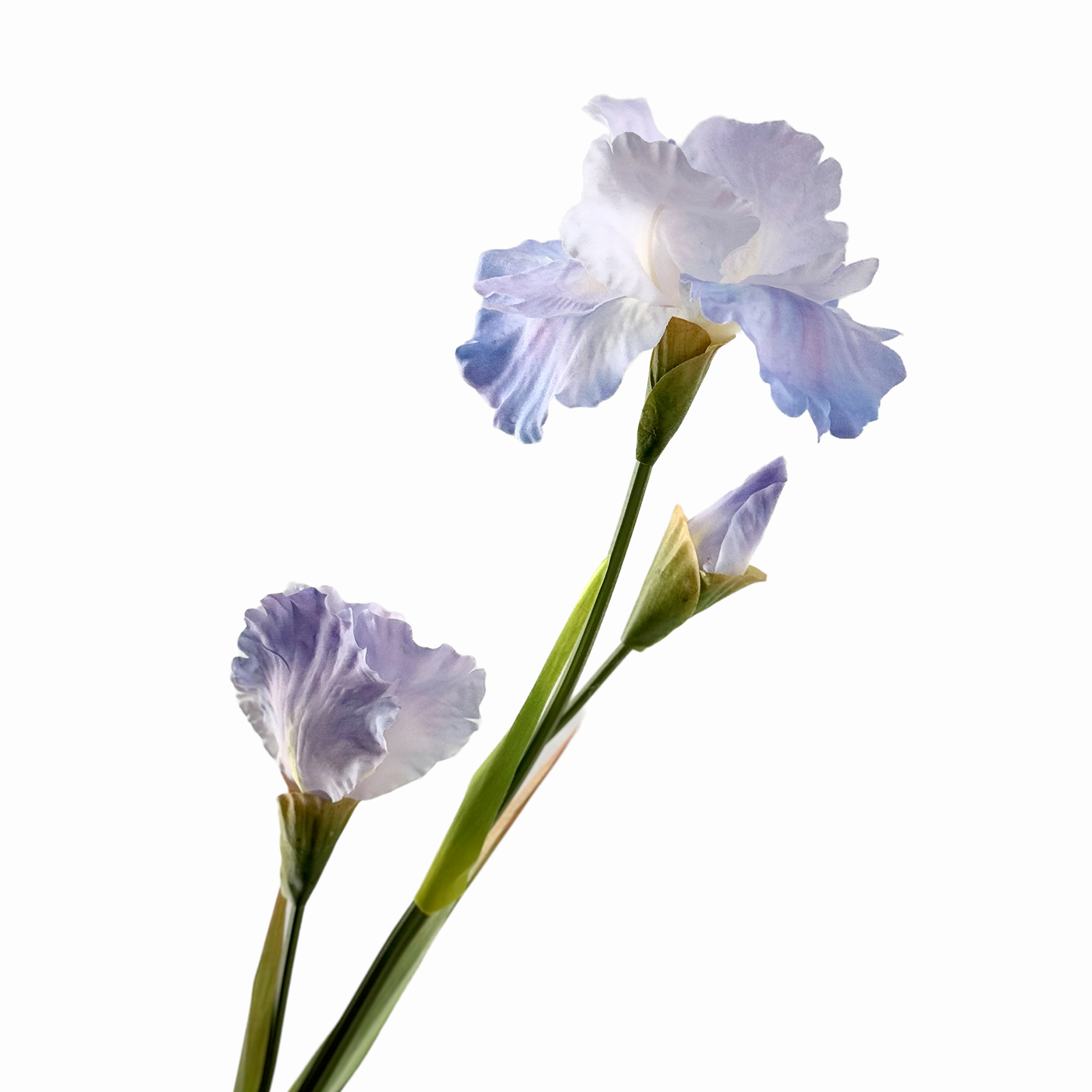 Цветок искусственный "Ирис", Н77 см Светло-фиолетовый