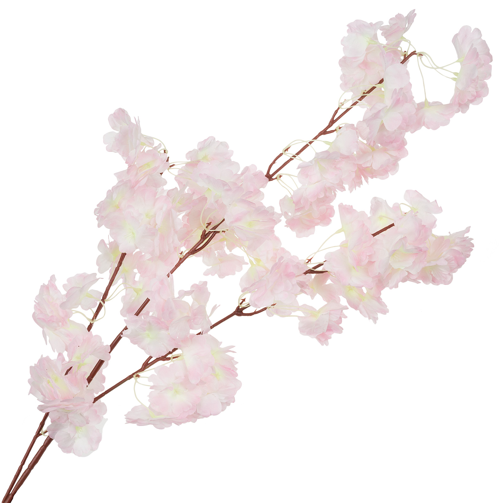 Ветка искусственная "Яблоня", H90 см Светло-розовый