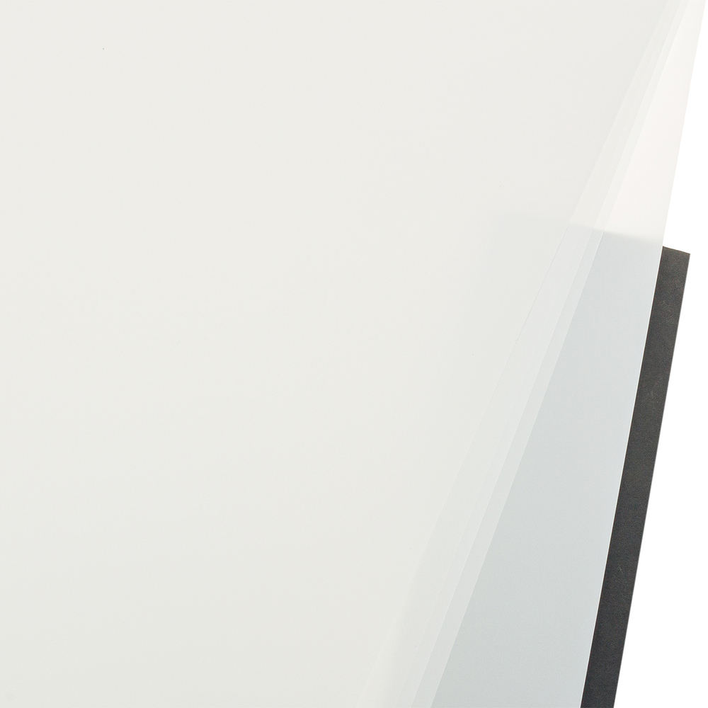 Пленка матовая "Корея", 50х70 см, 50 mic, набор (10 шт), однотонная Белый