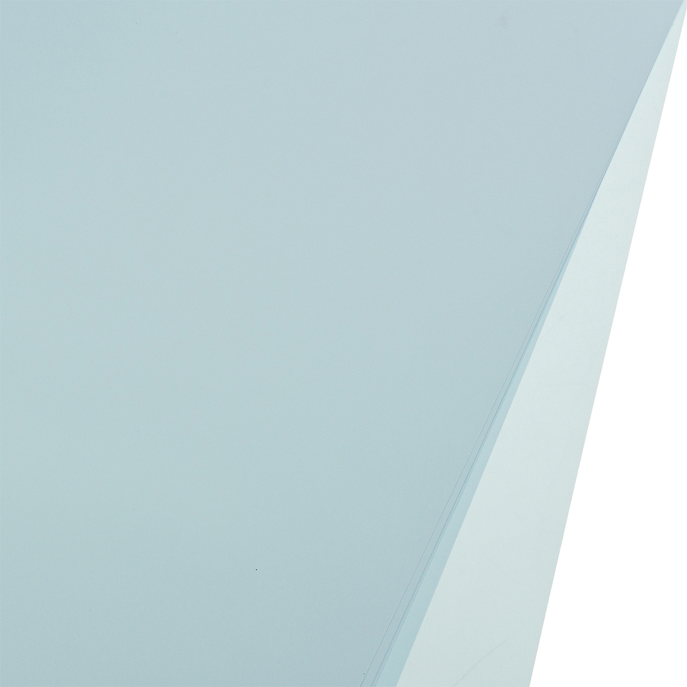 Пленка матовая "Корея", 50х70 см, 50 mic, набор (10 шт), однотонная Голубой