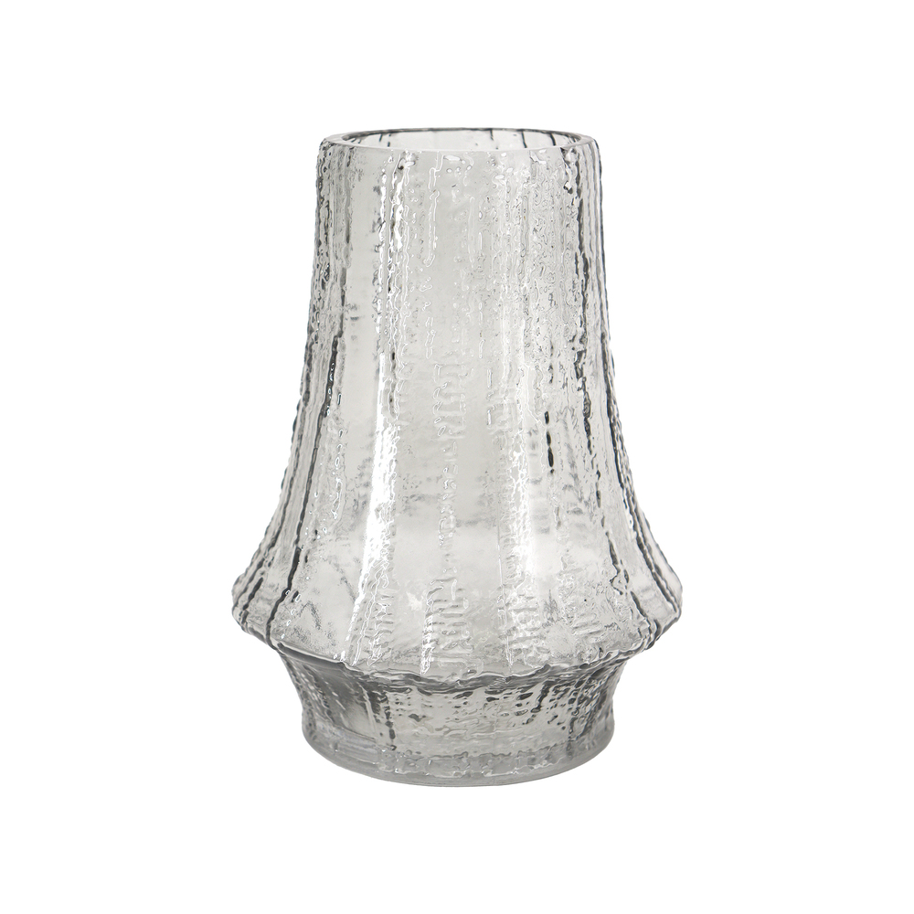 Ваза "Elegance" (стекло), D17xH21 см Серый