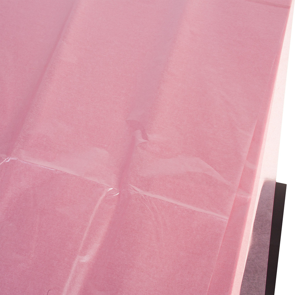 Бумага тишью "Перламутр", 51x66 см, 17 г/м2, набор (10 шт) Темно-розовый