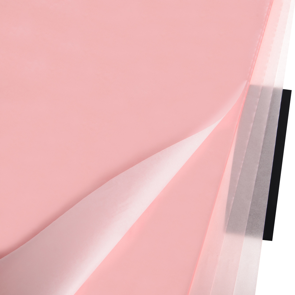 Бумага тишью "Перламутр", 50x70 см, 20 г/м2, набор (20 шт) Персиковый