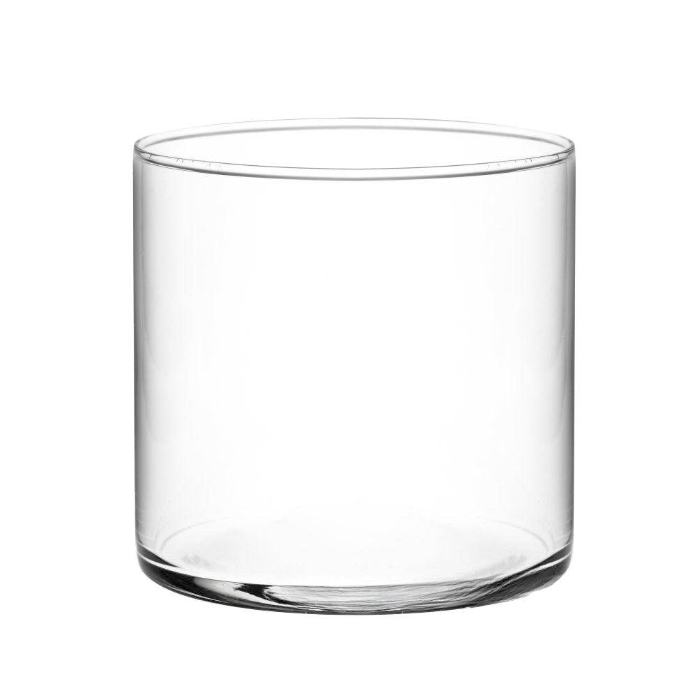 Ваза "Трубка 200" (стекло), D20xH20 см, К Прозрачный