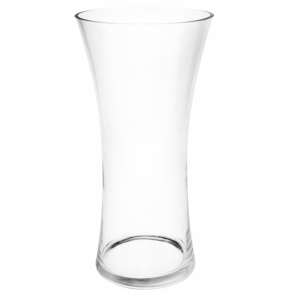 Ваза "Табаска" (стекло), D15xH30 см, К Прозрачный