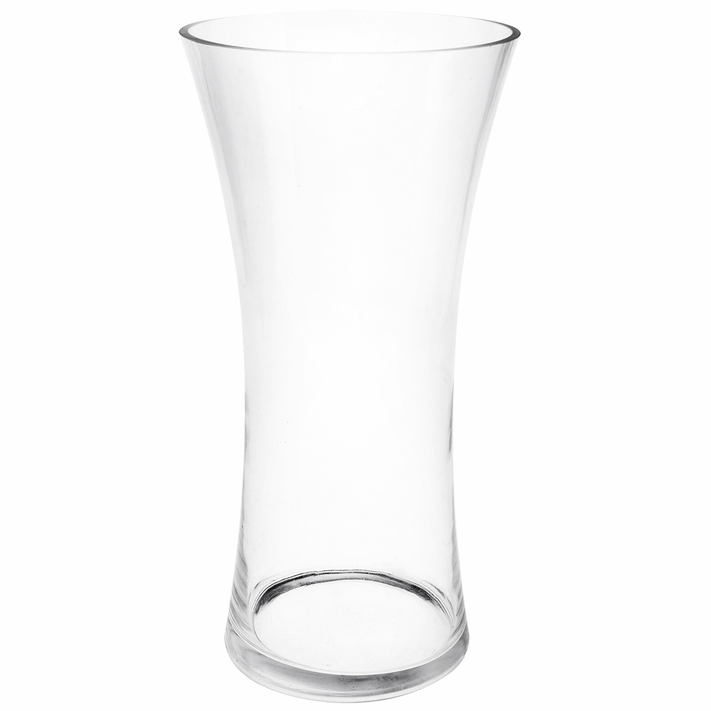 Ваза "Табаска" (стекло), D16xH35 см, К Прозрачный