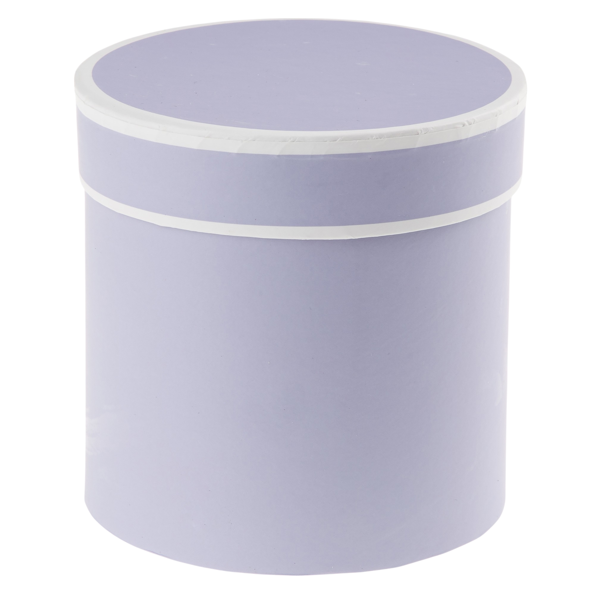 Коробка шляпная, D11xH11 см Сиреневый