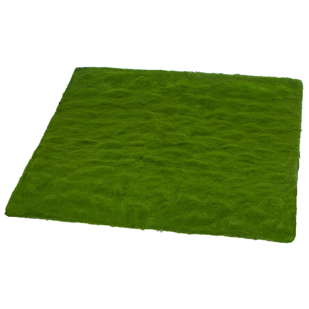 Панель искусственная "Мох", 100x100 см Зеленый