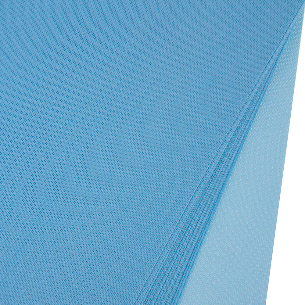 Упаковка "Воздушный зефир" (пластик), 58x58 см, 75 г/м2, набор (20 шт) Голубой