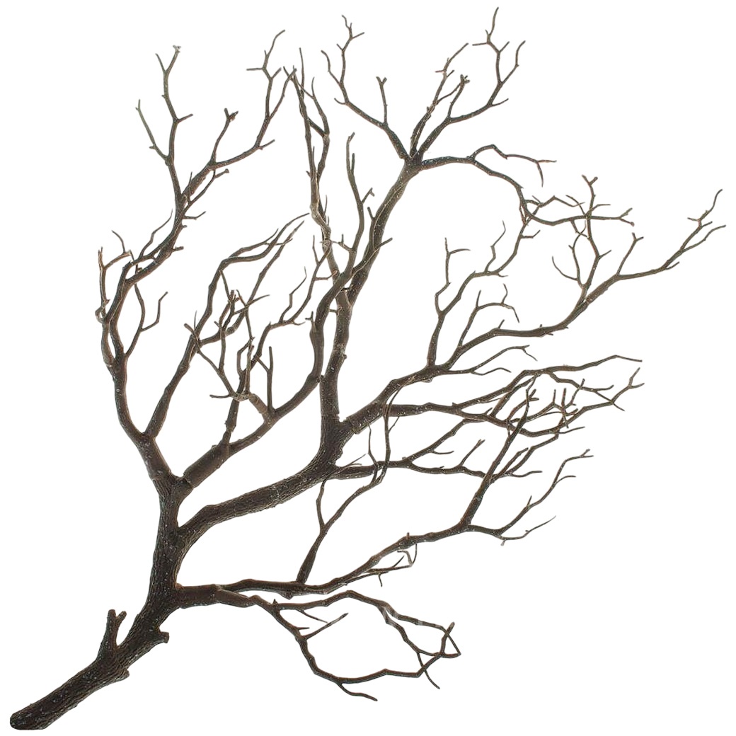 Ветка искусственная "Ветвь", H105 см Коричневый
