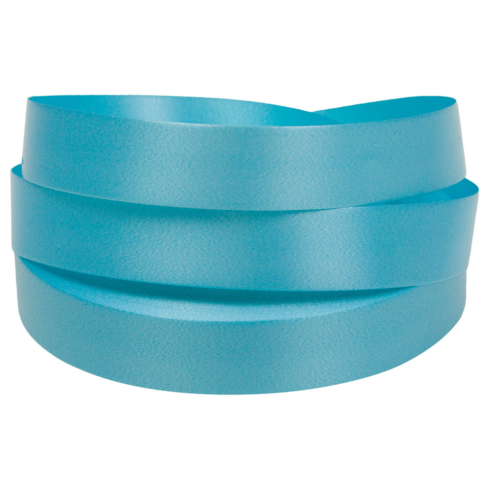 Лента полипропилен, 20 ммx100 ярд Бирюзовый-голубой