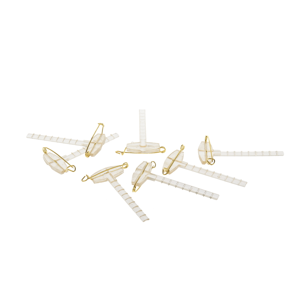 Булавки корсажные "Corsage Clip", 2хH5 см, набор (50 шт), Oasis Прозрачный