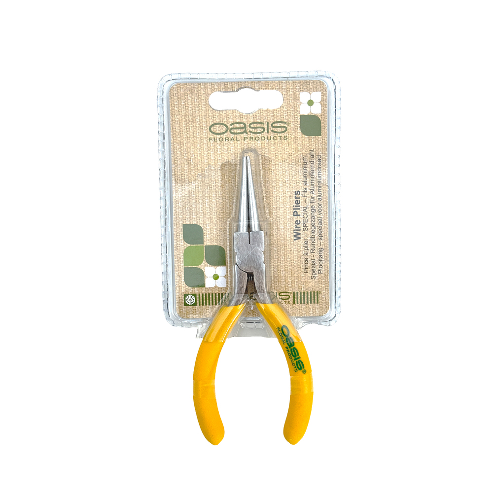 Круглогубцы для работы с проволокой " Special Wire Pliers", 12 см, Oasis Желтый