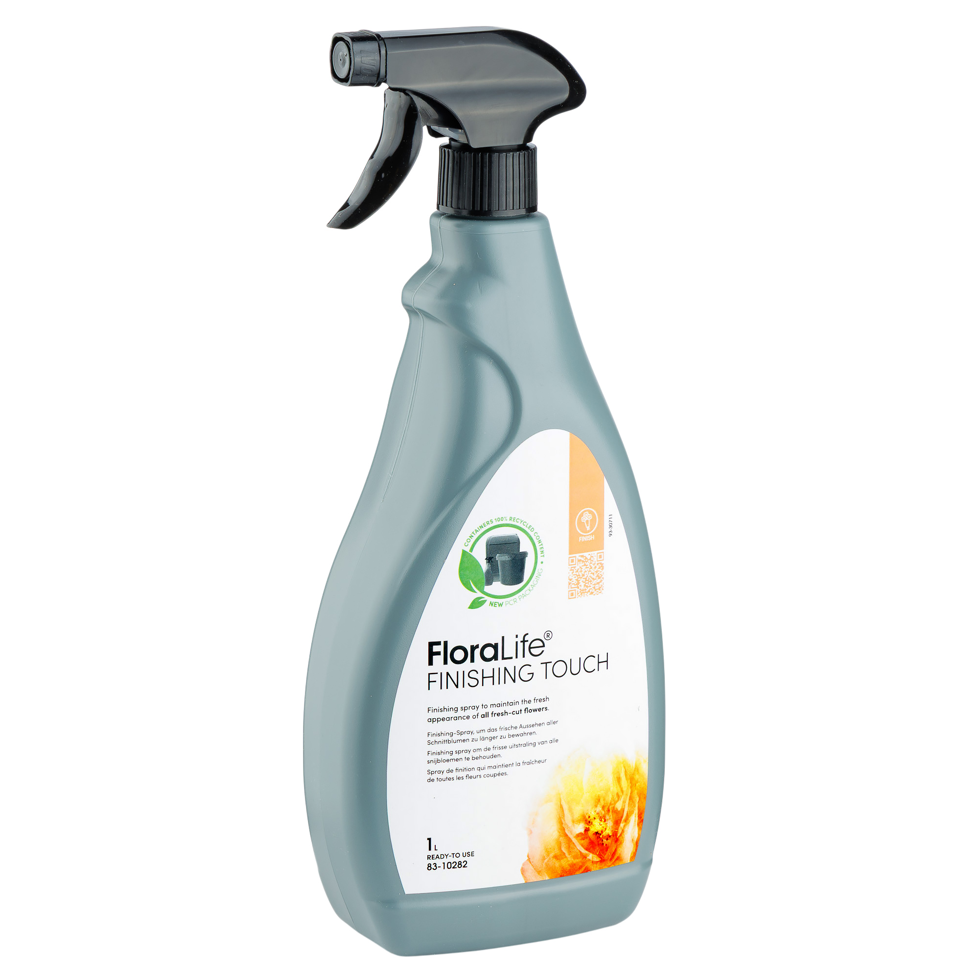 Спрей для продления свежести и защиты срезанных цветов"Floralife Finishing Touch", 1 л, Oasis Белый