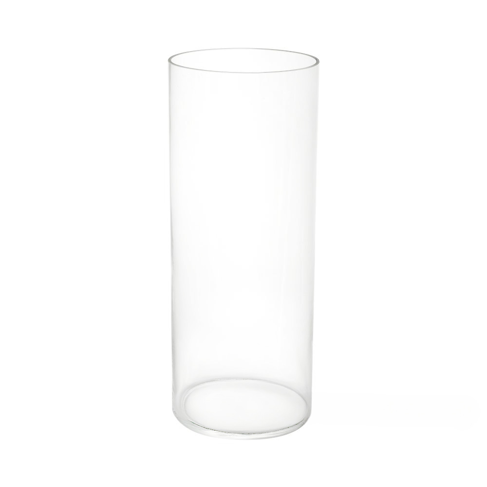 Ваза "Трубка 200" (стекло), D20xH50 см, К Прозрачный