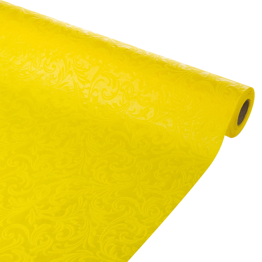 Фетр ламинированный "Swirl 3D", 50 смx10 м Желтый