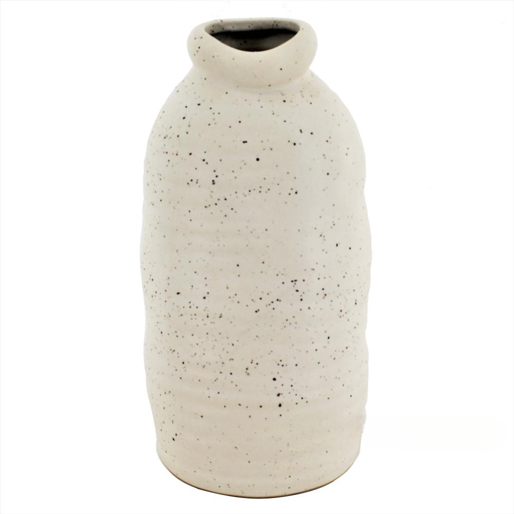 Ваза "Norah" (керамика), D13xH24 см Белый