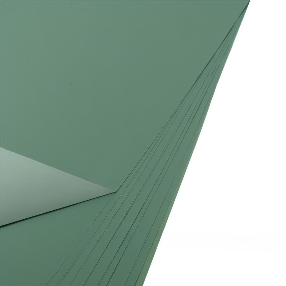 Пленка матовая, 56x56 см, 63 mic, набор (20 шт), двусторонняя, двухцветная Зеленый-мятный