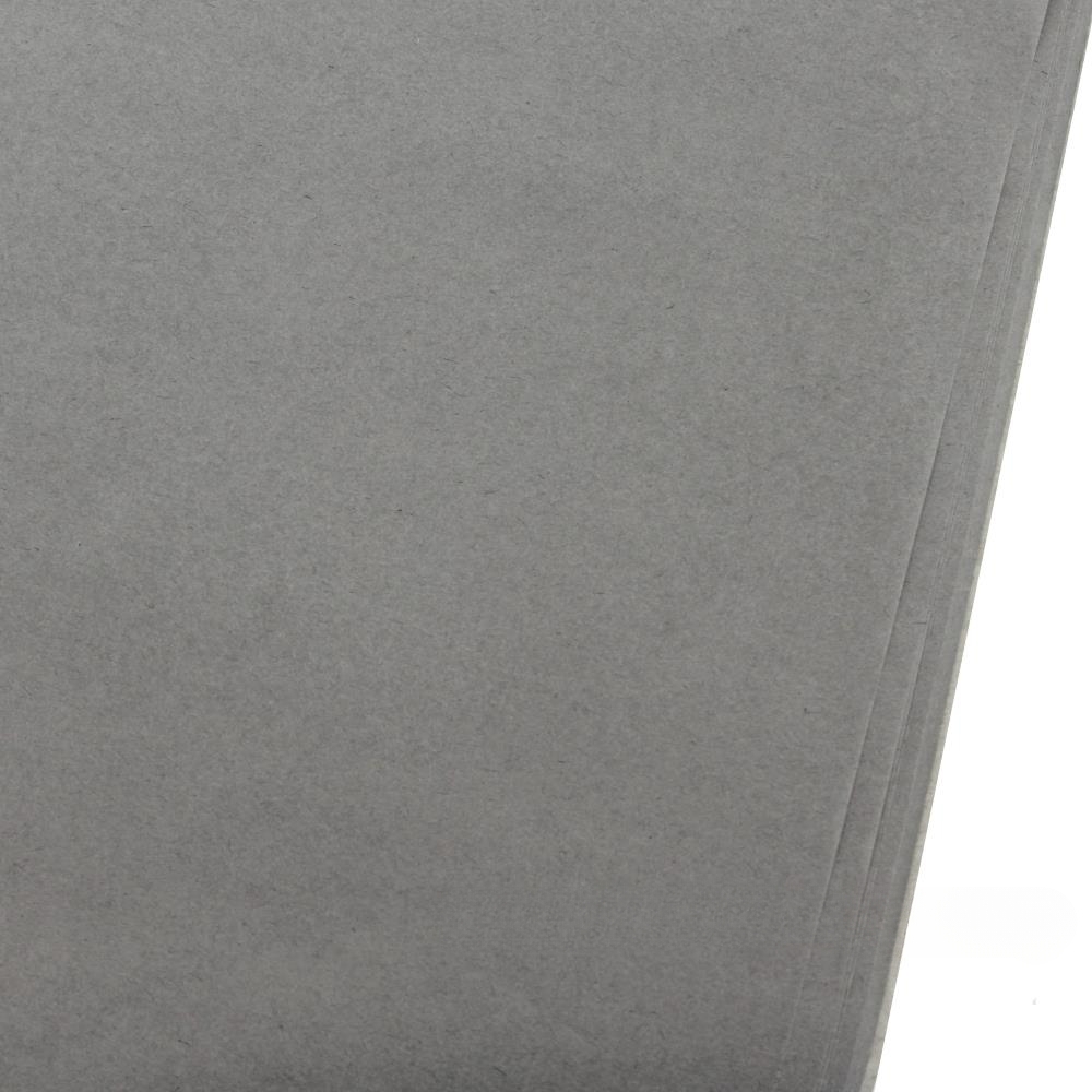 Бумага тишью, 50х70 см, 17 г/м2, набор (40 шт) Серый