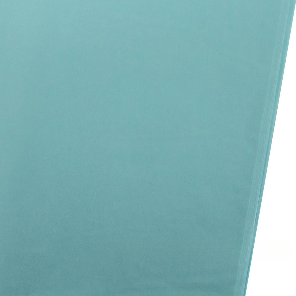 Бумага тишью, 50х70 см, 17 г/м2, набор (40 шт) Голубой