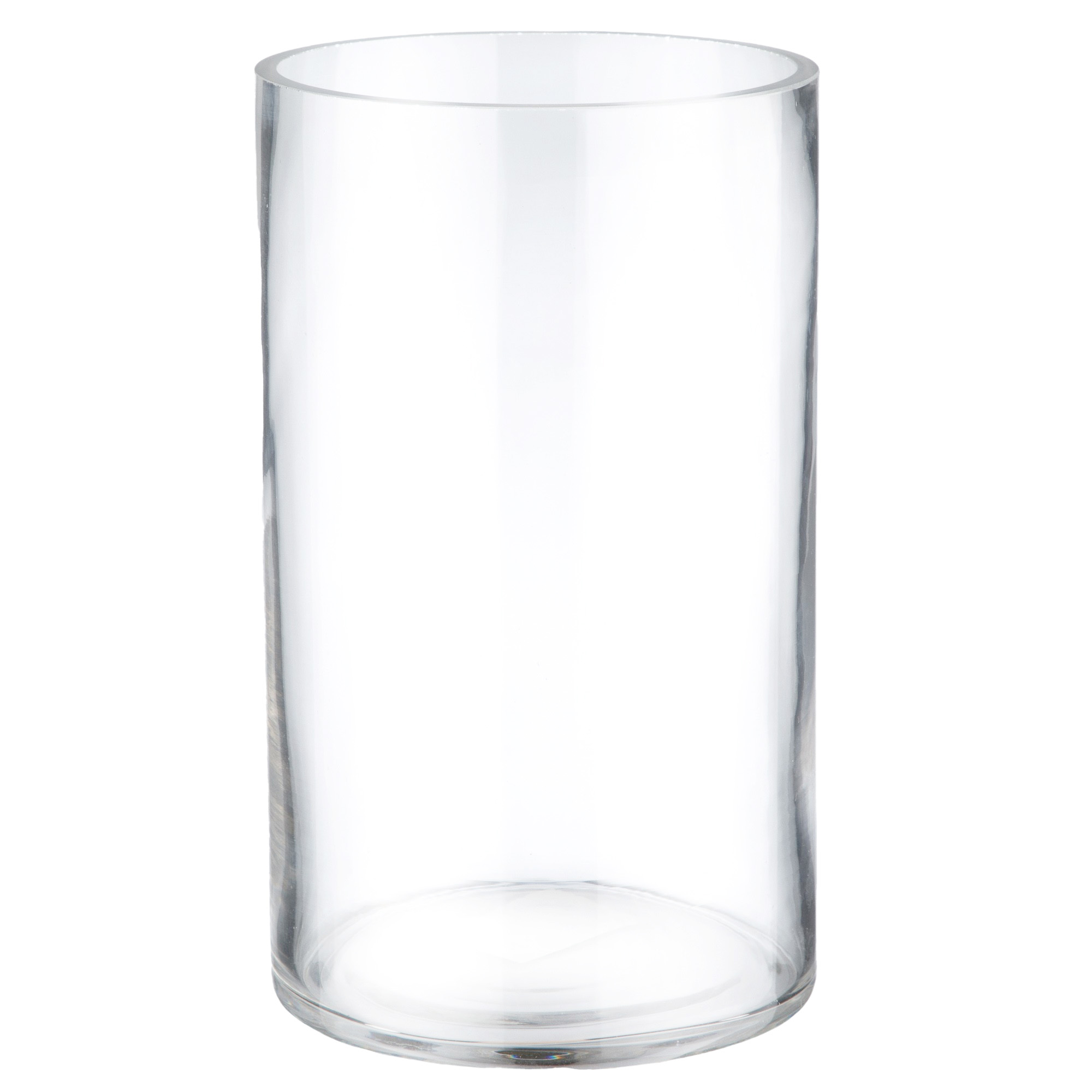 Ваза "Трубка 120" (стекло), D12xH20 см, К Прозрачный