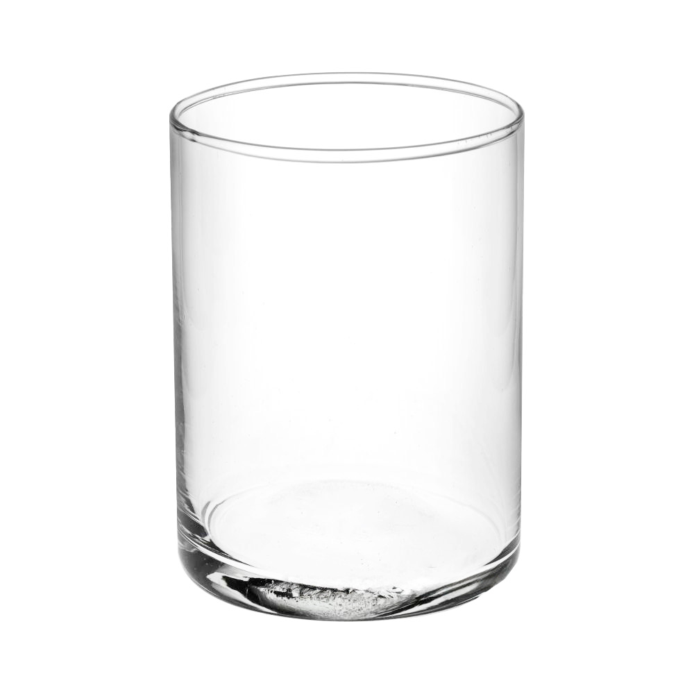 Ваза "Трубка 150" (стекло), D15xH20 см, К Прозрачный