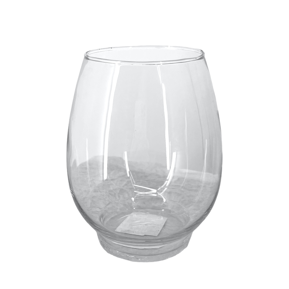 Ваза "Шивон" (стекло), D7xH15 см Прозрачный