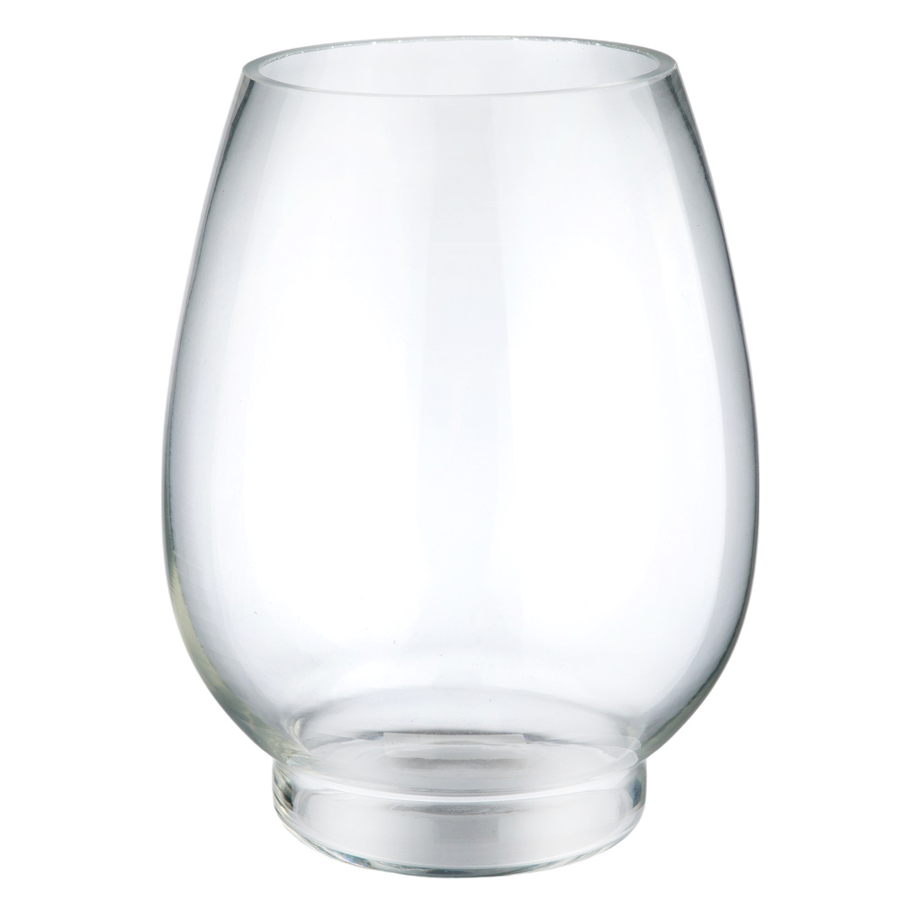 Ваза "Шивон" (стекло), D10xH20 см Прозрачный