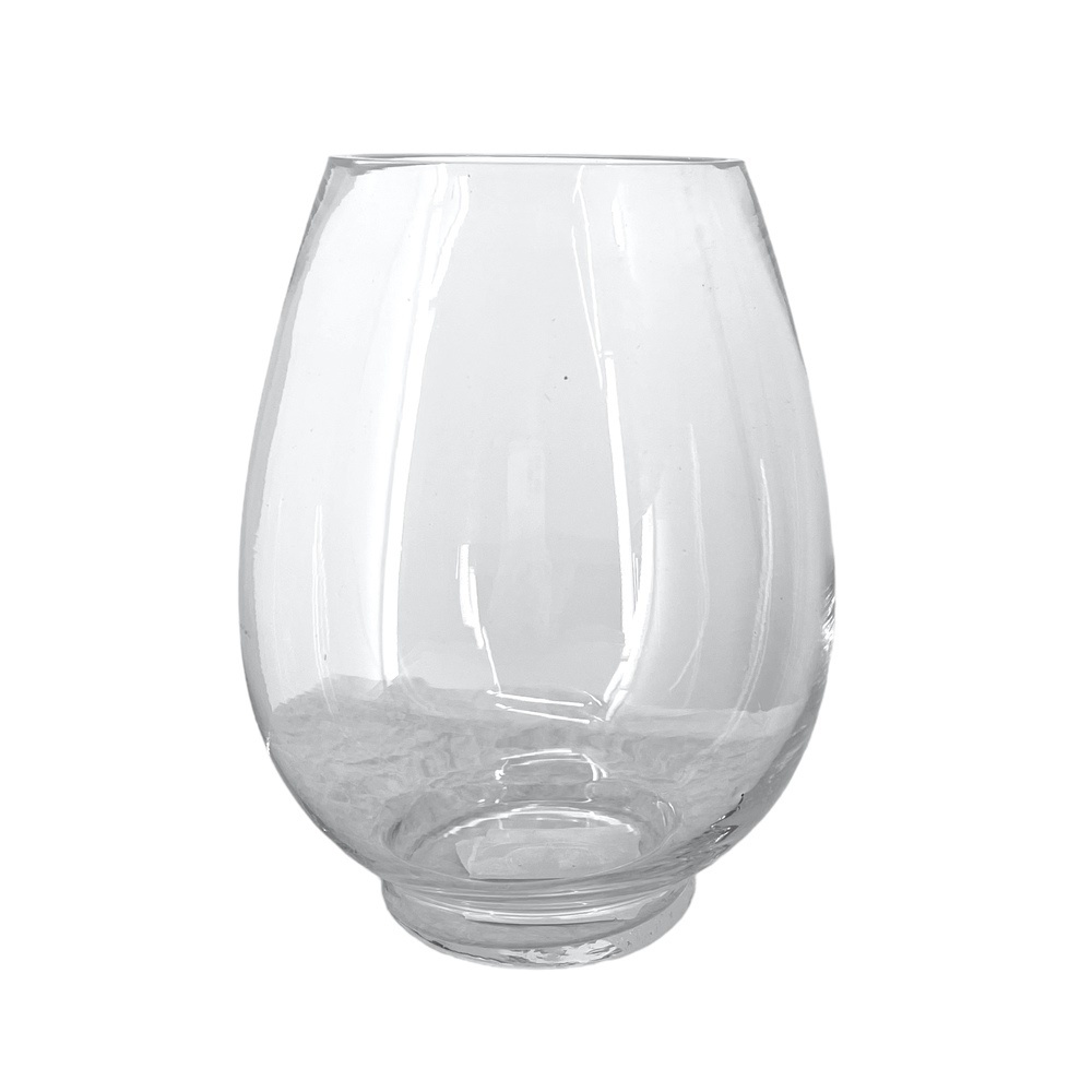 Ваза "Шивон" (стекло), D12xH25 см Прозрачный