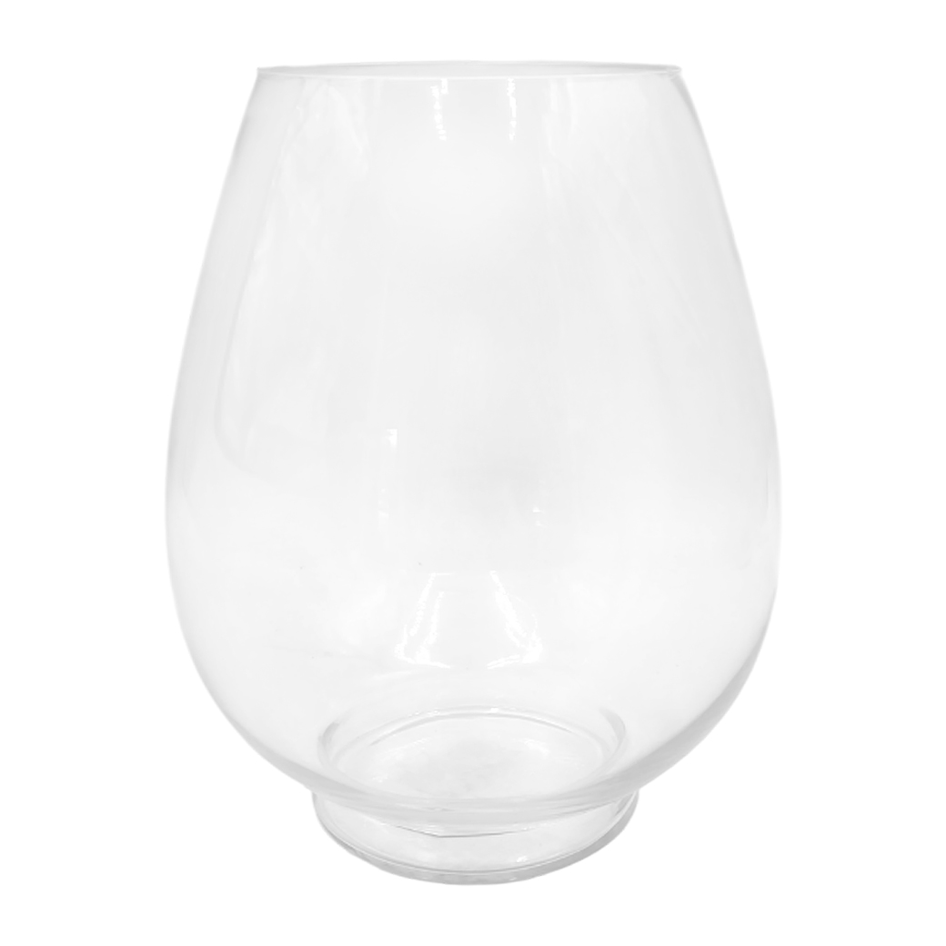 Ваза "Шивон" (стекло), D15xH30 см Прозрачный