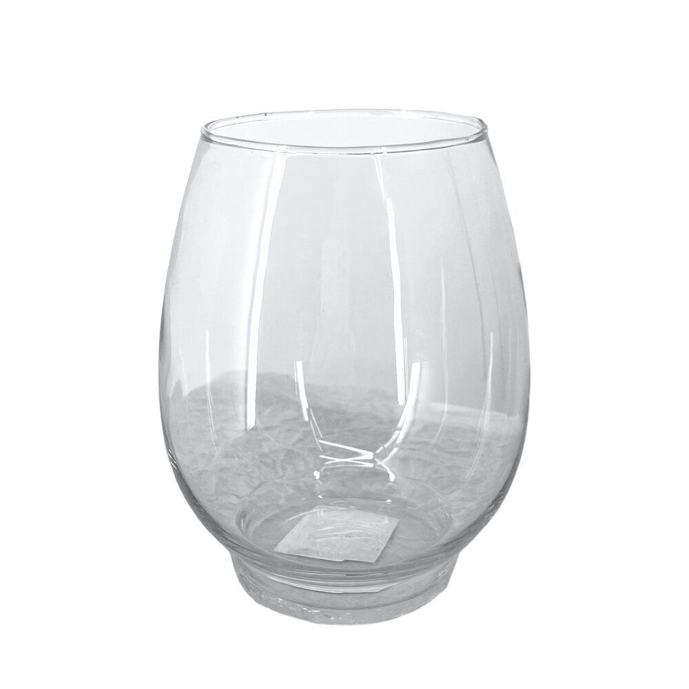 Ваза "Шивон" (стекло), D17xH35 см Прозрачный