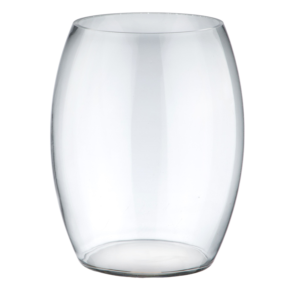 Ваза "Сканди" (стекло), D25xH23,5 см Прозрачный