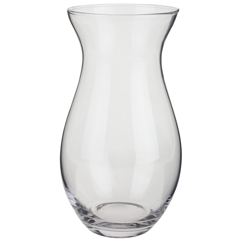 Ваза "Ония" (стекло), D13хH28 см, К Прозрачный