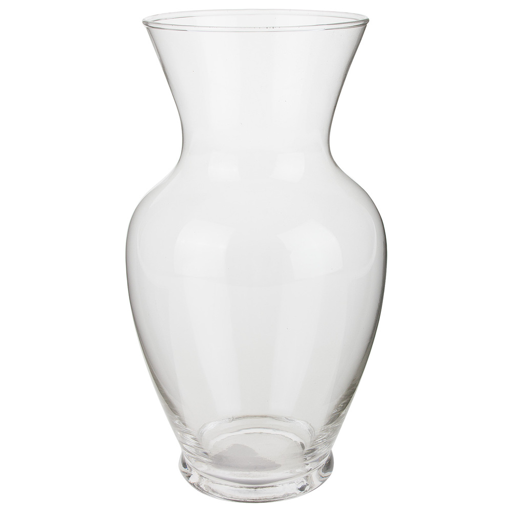 Ваза "Люция" (стекло), D11xH23 см, К Прозрачный